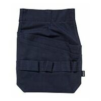 Flame resistant detachable nail pocket Navy blue onesize