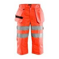 High vis Piratenhose Klasse 2 High Vis Rot C52