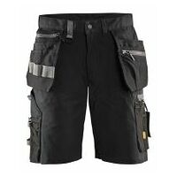 Handwerker Shorts mit Stretch Schwarz C56