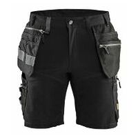 Handwerker Shorts mit Stretch Schwarz C44