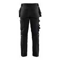 Pantaloni de lucru Craftsman elastici negru/negru C146