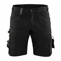 Short artisanal avec stretch noir C44