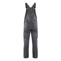 Pracovní kalhoty s laclem se strečovou úpravou středně šedé C44