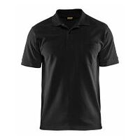 Polo Shirt Schwarz 4XL