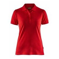 Dame poloshirt rød L