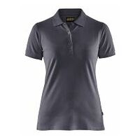 Damen Polo Shirt Mittelgrau L