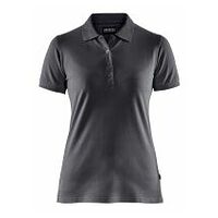 Damen Polo Shirt Dunkelgrau L