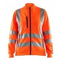 Damen High Vis Sweatshirt High Vis Orange L