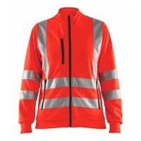 Damen High Vis Sweatshirt High Vis Rot L