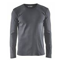 Langarm T-Shirt Grau XXXL