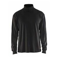 Rollkragenpullover Schwarz L