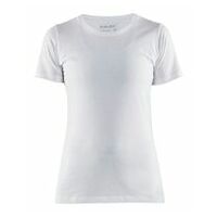 Damen T-Shirt Weiß L