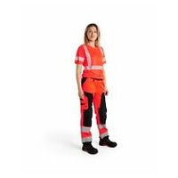 Damen High Vis T-Shirt High Vis Rot L