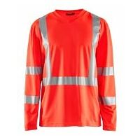 UV Shirt High Vis Langarm High Vis Rot 4XL