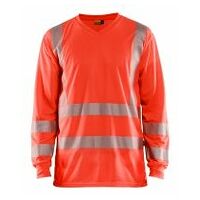 T-shirt haute-vis col v anti-UV XS