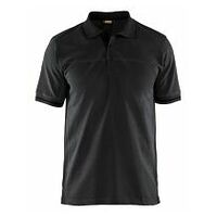 Polo Shirt Schwarz/Dunkelgrau 4XL