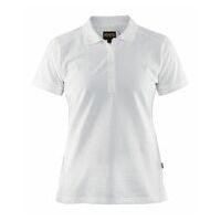 Damen Polo Shirt Weiß M