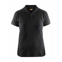 Damen Polo Shirt Schwarz L