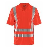 UV Polo Shirt High Vis High Vis Rot 4XL