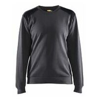 Sweat-shirt femme gris moyen/noir L