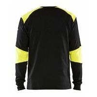 Flammschutz Langarm Shirt Marineblau/ High Vis Gelb 4XL