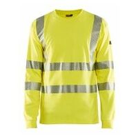 Multinorm Košile s dlouhým rukávem High Vis žlutá 5XL