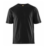 Flammschutz T-Shirt Schwarz 4XL