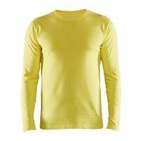 Langarm T-Shirt High Vis Gelb 4XL