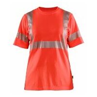 Damen High Vis T-Shirt High Vis Rot L