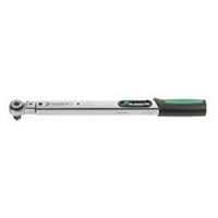 Torque wrench with plug-in reversible ratchet
