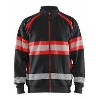 Jachetă de trening High Vis negru/roșu 4XL