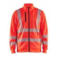 Jól láthatósági pulóver High Vis piros 4XL