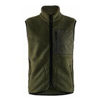 Pile Vest Autumn Green M