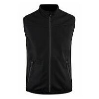 Vestă Softshell negru/Gri închis 4XL