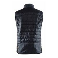 Vest warm-lined Black/Dark grey 4XL