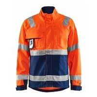 High Vis Jacke High Vis Orange/Marineblau 4XL, high vis orange / marineblau