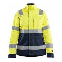 Jacket Multinorm Women Hi-vis yellow/navy blue L