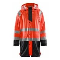 High Vis Regenjacke Level 1 High Vis Rot/Schwarz S