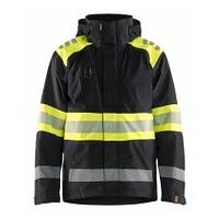 High Vis Shell Jacke Schwarz/Gelb S