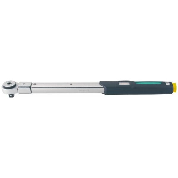 QuickSelect torque wrench with adjustment locking and plug-in ratchet 100 N·m