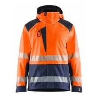 High Vis Shell Jacke High Vis Orange/Marineblau 4XL