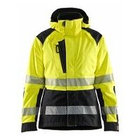 Damen High Vis Shell Jacke High Vis Gelb/Schwarz L