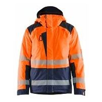 High Vis Winterjacke High Vis Orange/Marineblau 4XL