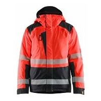 Zimska jakna High Vis rdeča/črna 4XL