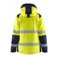 Jachetă de iarnă pentru femei galben/bleumarin L
