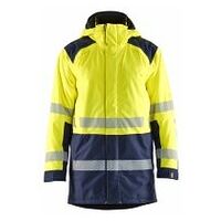 High Vis Winterparka High Vis Gelb/Marineblau 4XL