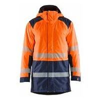 High Vis Winterparka High Vis Orange/Marineblau 4XL