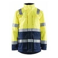 Jachetă de iarnă High Vis galben/bleumarin 4XL