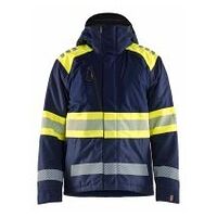 High Vis Winterjacke Marineblau/ High Vis Gelb 4XL