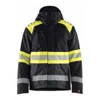 High Vis Winterjacke Schwarz/Gelb M